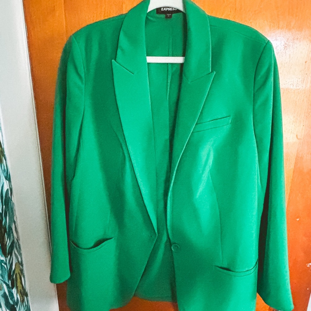 Express Green Blazer